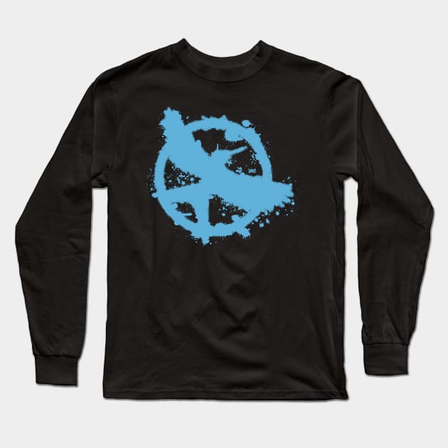 Mockingjay Long Sleeve T-Shirt by bulby